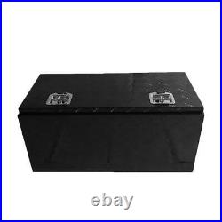 36x18 Heavy Duty Black Aluminum Tool Box Truck Storage Underbody ATV/Trailer