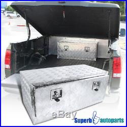 36x18x16 Truck Under Bed Tool Box Underbody Storage Trailer Pickup withLock