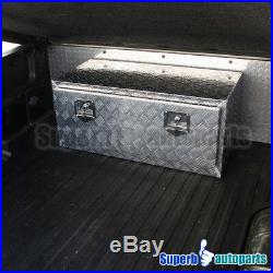 36x18x16 Truck Under Bed Tool Box Underbody Storage Trailer Pickup withLock