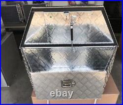 39W X12H X16-1/2D Aluminum Trailer Tongue Tool Box