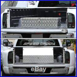 39x13x10 Chrome Aluminum Pickup Truck Trunk Bed Tool Box Trailer Storage+lock
