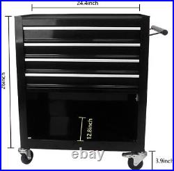 4/5/6 Drawers Tool Cabinet Rolling Tool Chest Garage Tool Cart Storage Cabinet