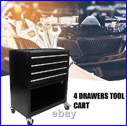 4/5/6 Drawers Tool Cabinet Rolling Tool Chest Garage Tool Cart Storage Cabinet