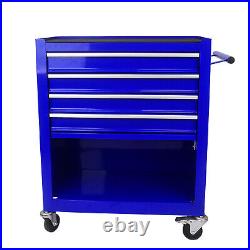 4 Drawers Rolling Tool Box Cart Chest Tool Garage Storage Cabinet with Wheels US