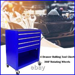 4 Drawers Rolling Tool Box Organizer Tool Case with Wheel for Garage Warehouse 4 Drawers Rolling Tool Box Organizer Tool Case with Wheel for Garage Warehouse