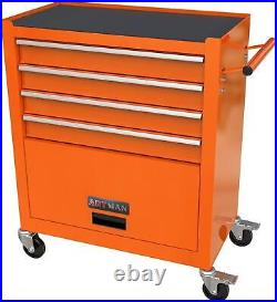 4 Drawers Rolling Tool Cart Storage Tool Chest Tool Box Organizer for Garage New