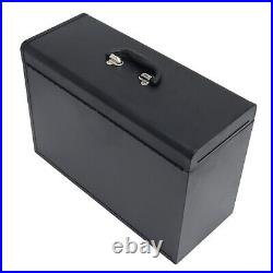 4 Drawers Tool Box Black Portable Multi-functional Household Storage Box