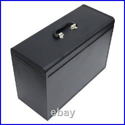 4 Drawers Tool Box Black Portable Multi-functional Household Storage Box