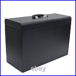 4 Drawers Tool Box Black Portable Multi-functional Household Storage Box