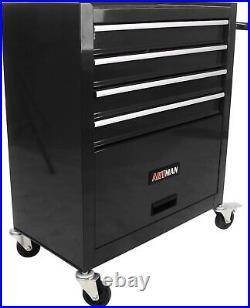 4 Drawers Tool Cart withTool Sets, Rolling Tool Box Mechanic Tool Storage withWheels