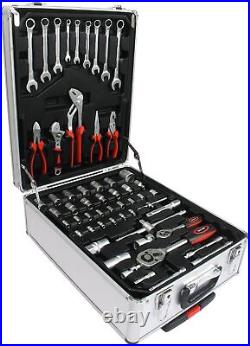 4 Layers of Toolset Hand Tool Box Mechanic Tool Chest Tool Storage Repair Kit