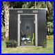 4-x-6FT-Outdoor-Storage-Shed-Tool-House-Box-Steel-Utility-Backyard-Garden-Gray-01-brf