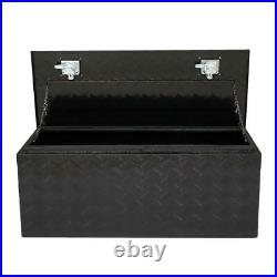 42' Aluminum Truck Tool Box Trailer RV Tool Storage Under Bed withLock