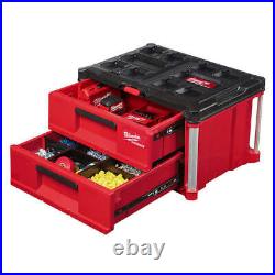 48-22-8442 PACKOUT 2 Drawer Durable Tool Box with 50lbs Capacity 48-22-8442 PACKOUT 2 Drawer Durable Tool Box with 50lbs Capacity