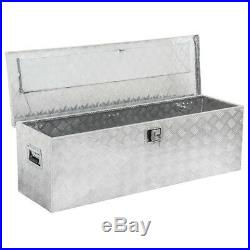 49 Aluminum Camper Tool Box With Lock Pickup Truck Bed ATV Trailer Storage