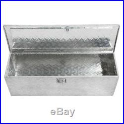 49 Aluminum Camper Tool Box With Lock Pickup Truck Bed ATV Trailer Storage