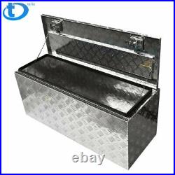 49 Aluminum Tool Box Storage withLock for Truck Pickup Camper Trailer Flatbed RV