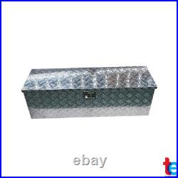 49 Cuboid Aluminum Truck Tool Box for ATV Garage Pickup Flatbed Trailer Storage