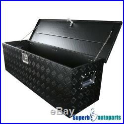 49x15x15 Truck Heavy Duty Tool Box Underbody Storage Pickup Trailer+Locks