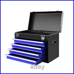 5-Drawer 2-in-1 rolling tool box tool storage cabinet with lockable wheels