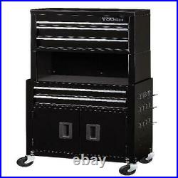 5 Drawer Rolling Cart Tool Storage Organizer Chest Cabinet Combo Mechanic Box