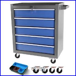 5-Drawer Rolling Tool Chest, Portable Tool Box Organizer on Wheels