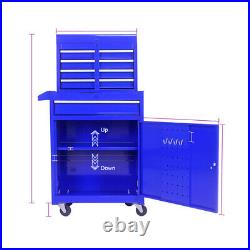 5 Drawer Rolling Tool Chest with Wheels, Tool Storage Cabinet & Tool Box Cart