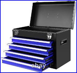 5-Drawers Mobile Rolling Detachable Tool Box on Wheels for Garage, 2-in-1 Des