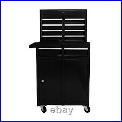 5 Drawers Rolling Tool Box Cart Tool Chest Tool Storage Cabinet with Wheels New