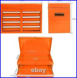 5-Drawers Tool Chest Detachable Storage Cabinet Tool Box with Adjustable Shelf