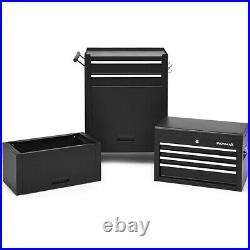 6-Drawer High Capacity Rolling Tool Chest Storage Cabinet Toolbox Combo with Riser