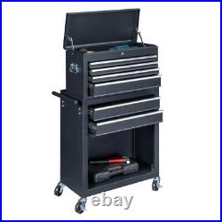 6-Drawer Tool Box Organizer with Lockable Wheels & Sliding Drawers Tool Organizer 6-Drawer Tool Box Organizer with Lockable Wheels & Sliding Drawers Tool Organizer