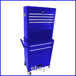 6 Drawers Rolling Tool Cart Chest Tool Storage Cabinet Tool Box with Wheels