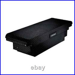61.86 in Mid Size Crossbed Truck Tool Box Aluminum Low Profile Matte Black NEW