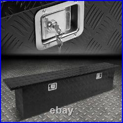 69X11X16.25 ALUMINUM PICKUP TRUCK TRUNK BED TOOL BOX TRAILER STORAGE WithLOCK
