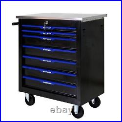 7-Drawer Rolling Tool Chest Tool Storage Cabinet Box Garage Chest with Wheels