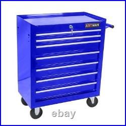 7-Drawer Single Door Tool Chest Mobile Workbench Rolling Tool storage Cabinet