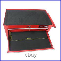 7-Drawer Single Door Tool Chest Workbench Rolling Tool Box Storage Cabinet US