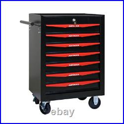 7 Drawers Rolling Tool Chest with Ball Bearing Tool Storage Cabinet Tool Organizer