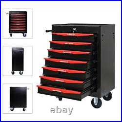 7 Drawers Rolling Tool Chest with Ball Bearing Tool Storage Cabinet Tool Organizer