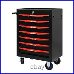 7 Drawers Rolling Tool Chest with Ball Bearing Tool Storage Cabinet Tool Organizer