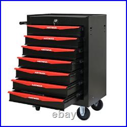 7 Drawers Rolling Tool Chest with Ball Bearing Tool Storage Cabinet Tool Organizer