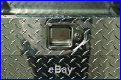70 Truck Tool Box Pickup Cab Storage Aluminum Low Profile Tools Container NEW