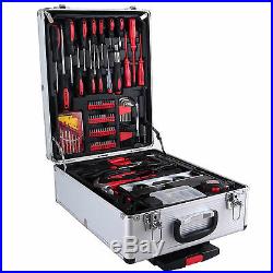 799 pcs Tool Set Trolley Mechanics Metric Standard Kit Case Box Organize Castors