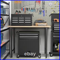 8-Drawer Rolling Tool Chest, Tool Storage Cabinet and Tool Box with Lockable and