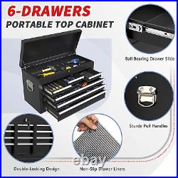 8-Drawer Rolling Tool Chest, Tool Storage Cabinet and Tool Box with Lockable and