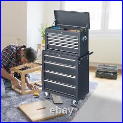 9-Drawer Rolling Tool Chest Large Tool Cabinet Organizer with Wheels / Drawers