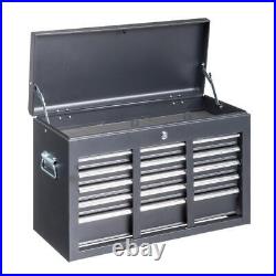 9-Drawer Rolling Tool Chest Large Tool Cabinet Organizer with Wheels / Drawers