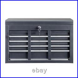 9-Drawer Rolling Tool Chest Large Tool Cabinet Organizer with Wheels / Drawers