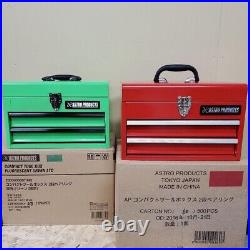 ASTRO PRODUCTS Tool Box Red & Ltd Color Green Set NEW Rare Shipping From Japan